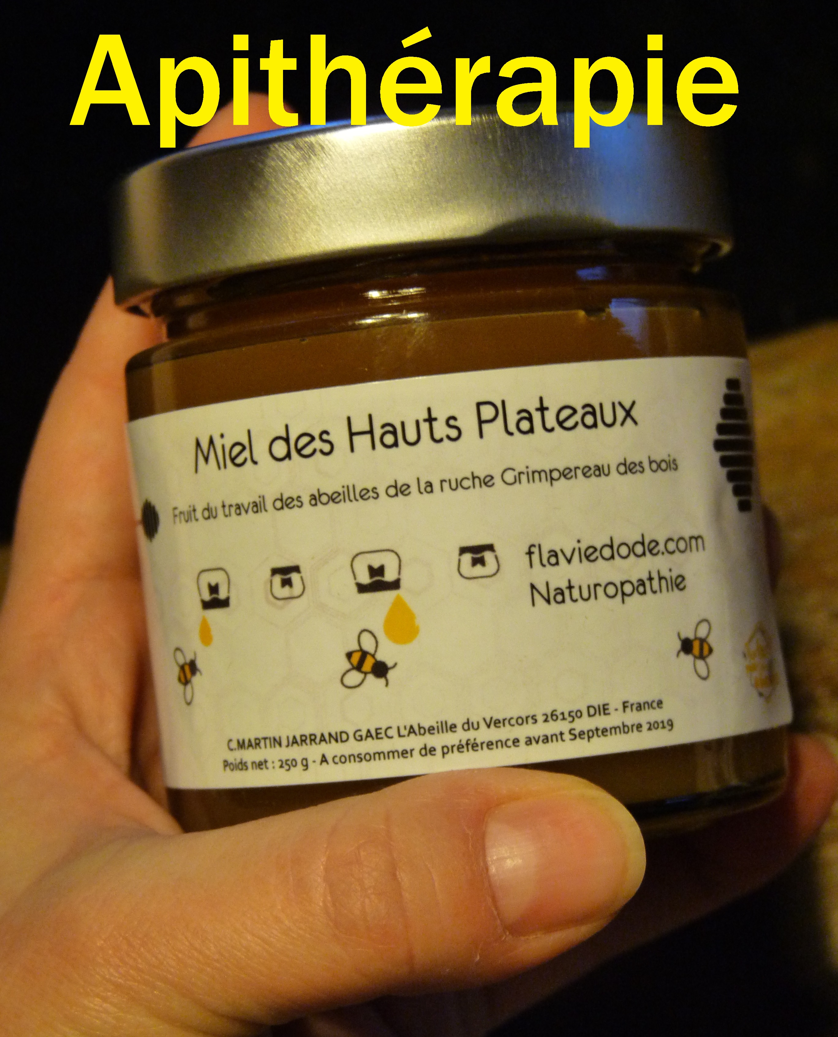 apithérapie Flavie Dode Naturopathie Réflexologies Bien-être miel