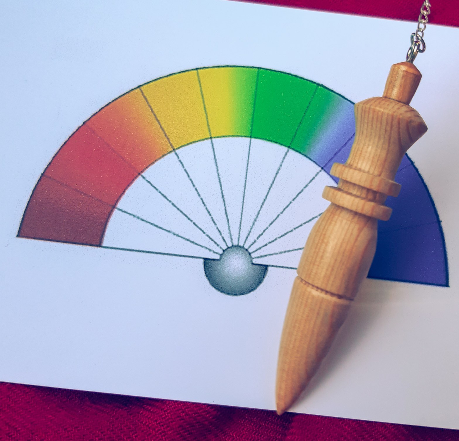 Mon pendule bois mélèze jura suisse Bien-être Angéline Ange Angélique énergie énergétique taux vibratoire taux énergétique vibration cadran Bovis HLV